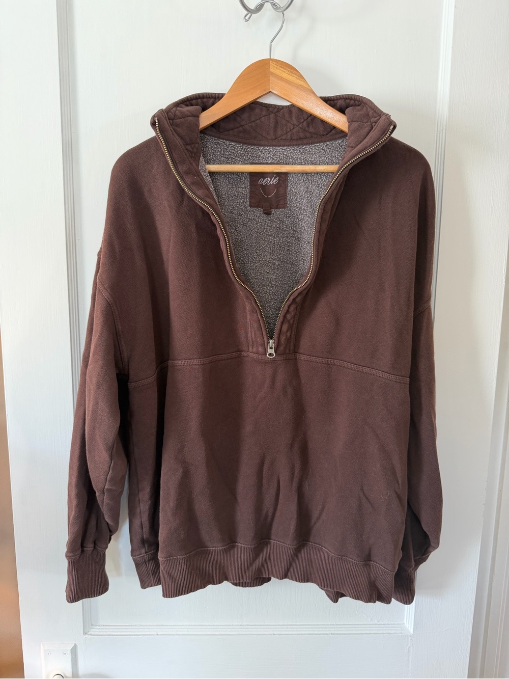Aerie Quarter Zip Sweatshirt